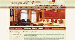 Desktop Screenshot of hotelstarviewdelhi.com